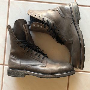 John Varvatos strummer twisted lace boots